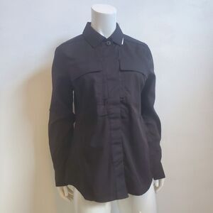 NEW First Tactical Black Long-Sleeved Shirt M